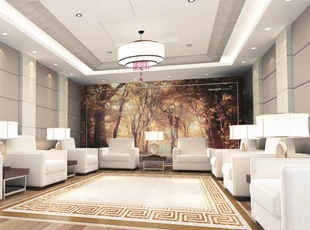 Wall Graphics for Hotel Lobby