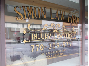 Window Graphics for Injury Law Firm