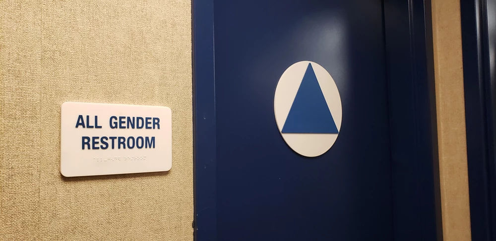 ADA Sign for All Gender Restroom