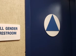ADA Sign for All Gender Restroom