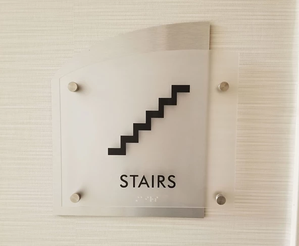 ADA Sign for Stairs