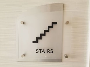 ADA Sign for Stairs