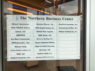 The Northern Group Interior Directory Sign