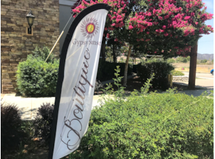 Feather Flag for Boutique