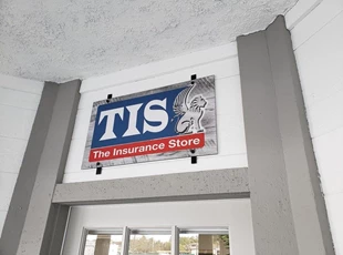 Metal Sign for Insurance Store