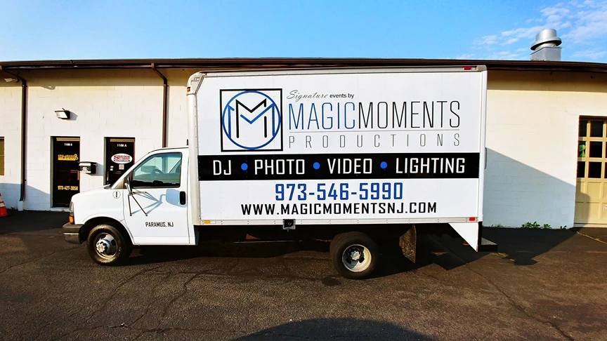 Vehicle Lettering for Production Company