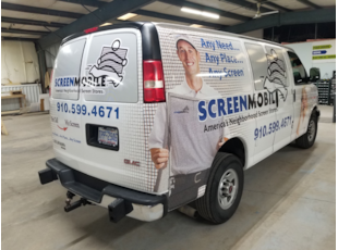 Van Wrap for Neighborhood Screen Contractor