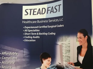 Tradeshow Booth Backdrop for Healthcare Services