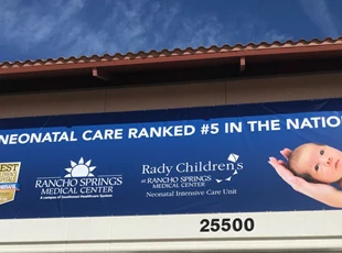 Hospital Vinyl Banner for Neonatal Best Children's Hospital