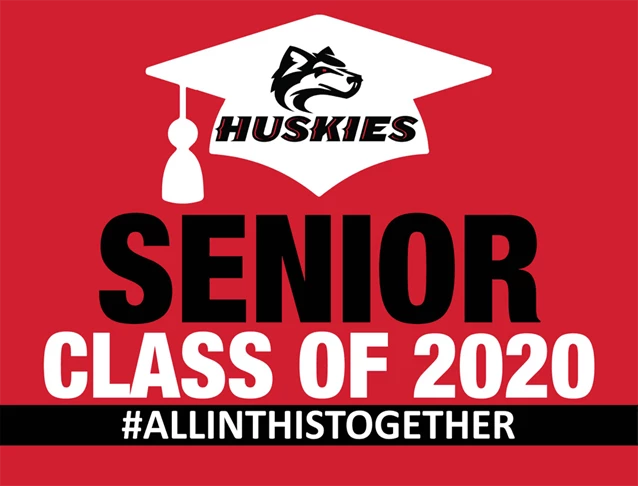 Graduation Senior Class Huskies Sign