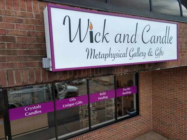 Lightbox for Wick and Candle Shop
