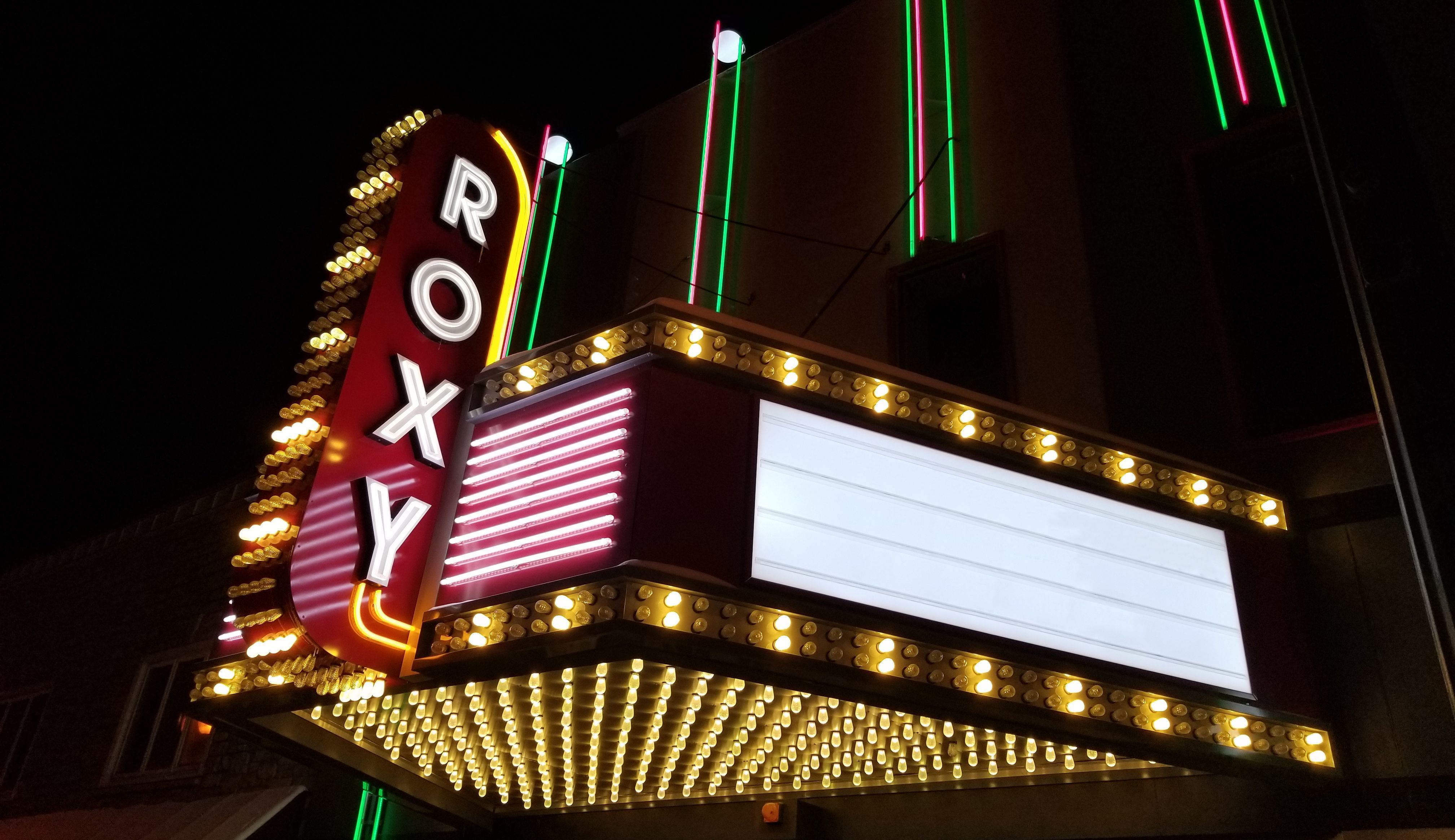 environment graphic design lighted building sign