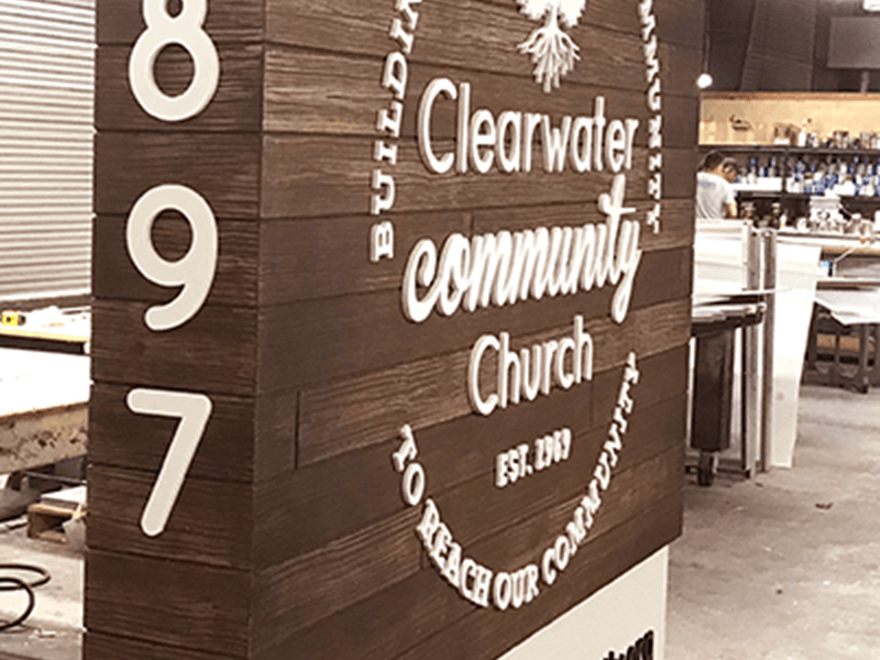 Custom Monument Signs Signs By Tomorrow Aluminum, HDU, Wood, Stone