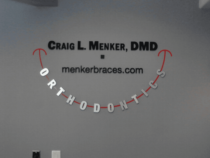 Dimensional Lettering - Dr Menker