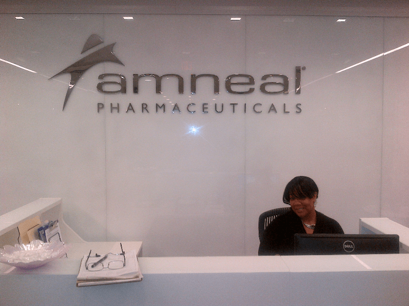 Dimensional Lettering - Amneal Pharmaceuticals