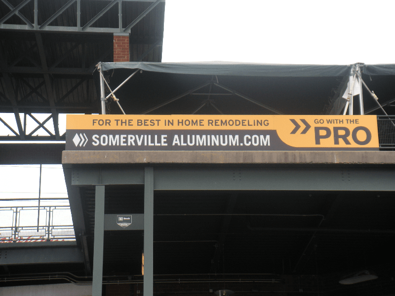 Somerset Patriots - Sommerville Aluminum 24' W