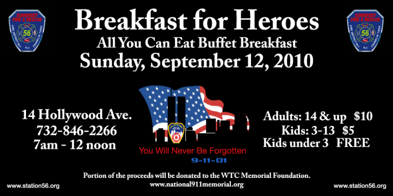 Breakfast With Heroes Banner