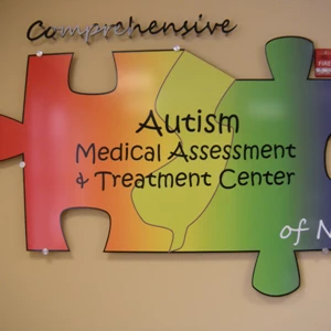 Acrylic Lettering and Standoff - Comprehensive Autism