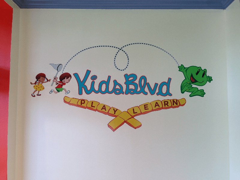 Vinyl Wall Graphic - Kids Blvd