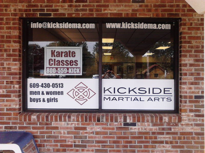 Vinyl Window Graphics - Kickside