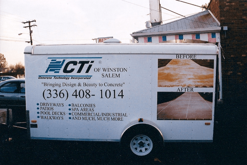 CTI Trailer Side Lettering