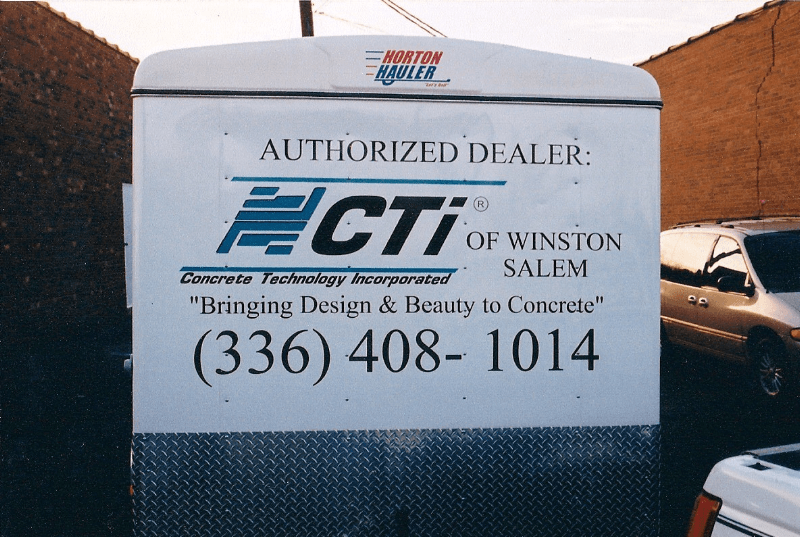 CTI Trailer Rear