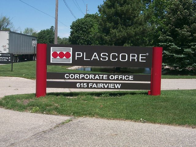 Custom Fabricated Aluminum Architectural sign