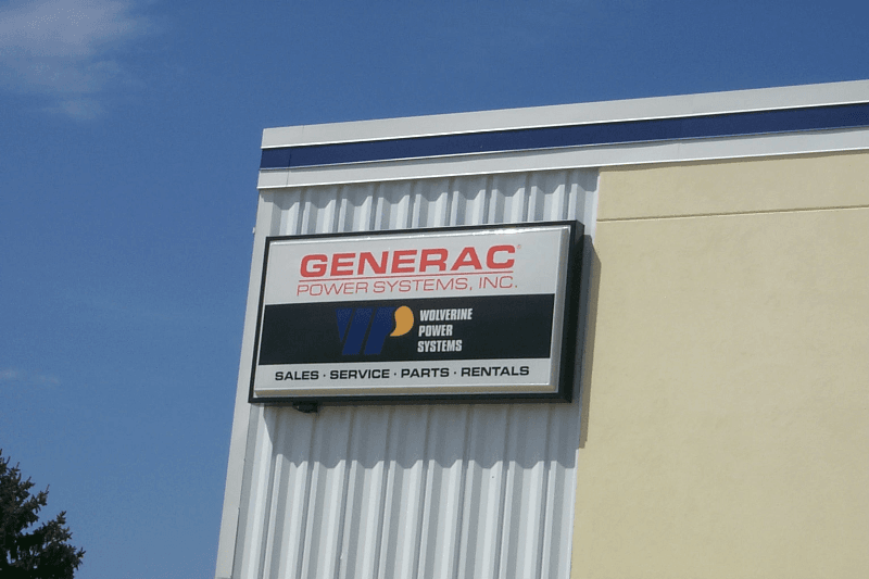 Digital printed translucent vinyl w/ lamination on an illuminated Sign Cabinet