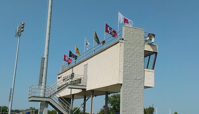 Dye Sublimated nylon flags.