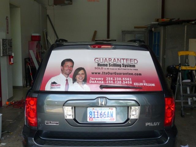 Printed Window Graphic