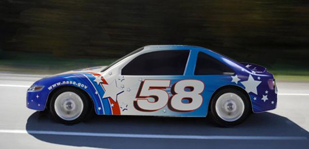 NASA 1/2 Scale NASCAR Model
