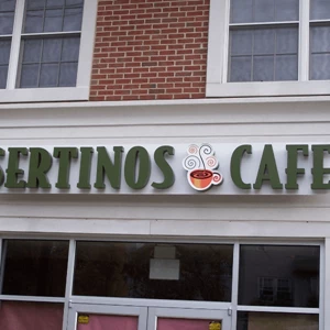 Sertinos Cafe during the day