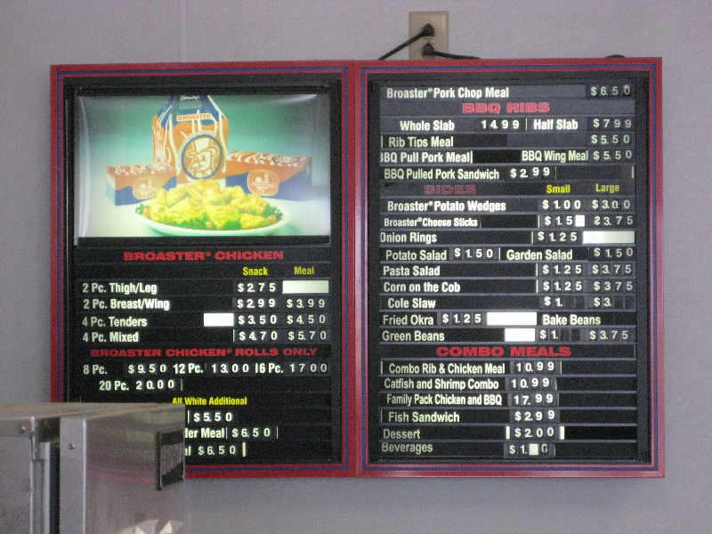 Menu Board