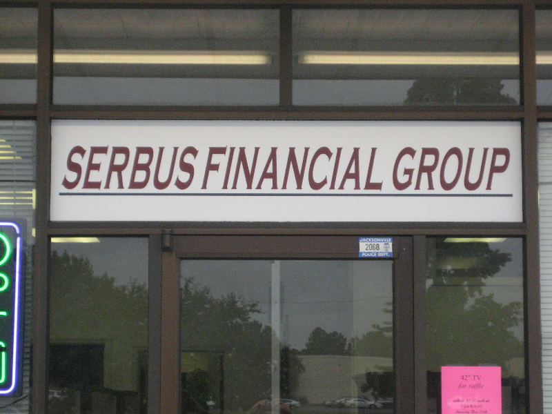 Vinyl Print Window Advertisement