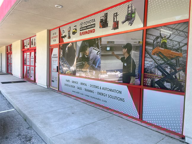 Storefront graphics share your message with everyone who passes by your business.