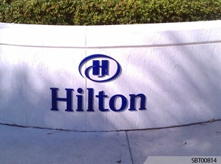 Hilton Outdoor Dimensional Lettering