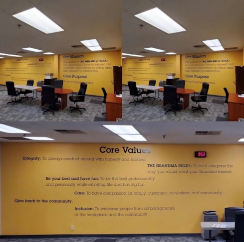 Indoor Vinyl Lettering & Graphics