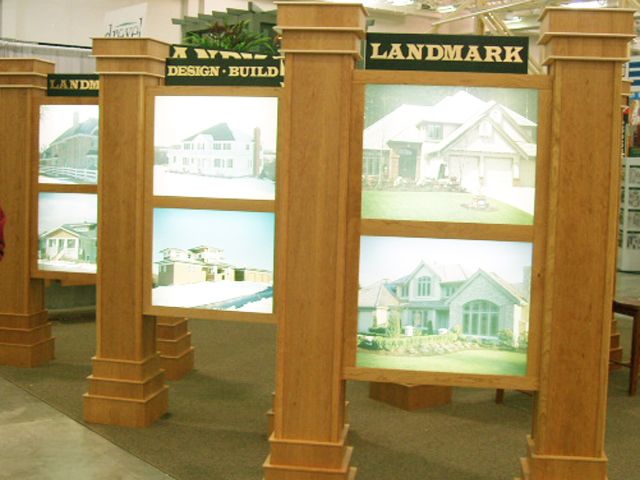 Landmark Builders Light Box Displays