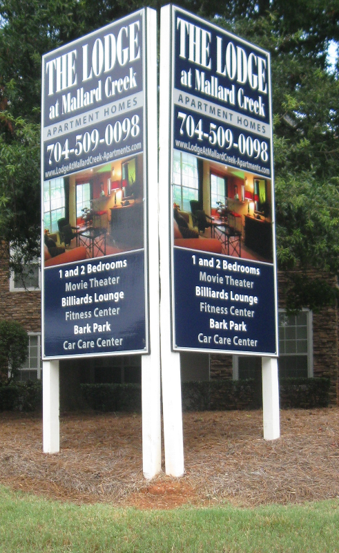 duel 8'x4' post and panel