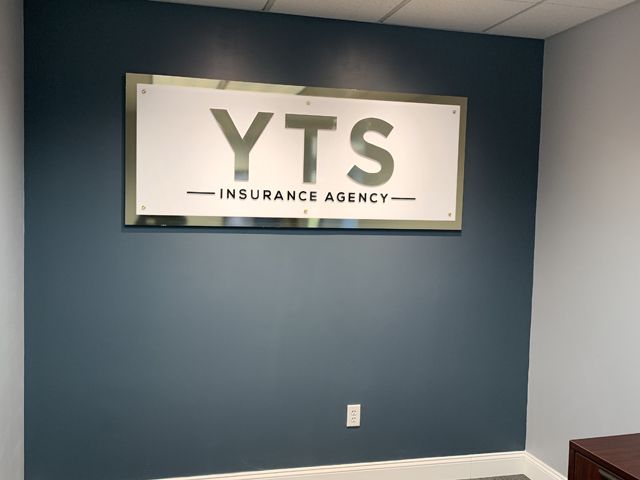 Dimensional Acrylic Sign With Standoffs