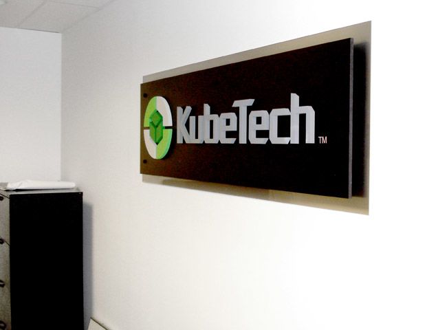 Dimensional Reception Sign