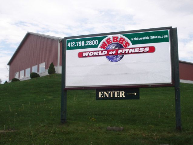 Polycarbonate Panned Face With Changeable Copy Track