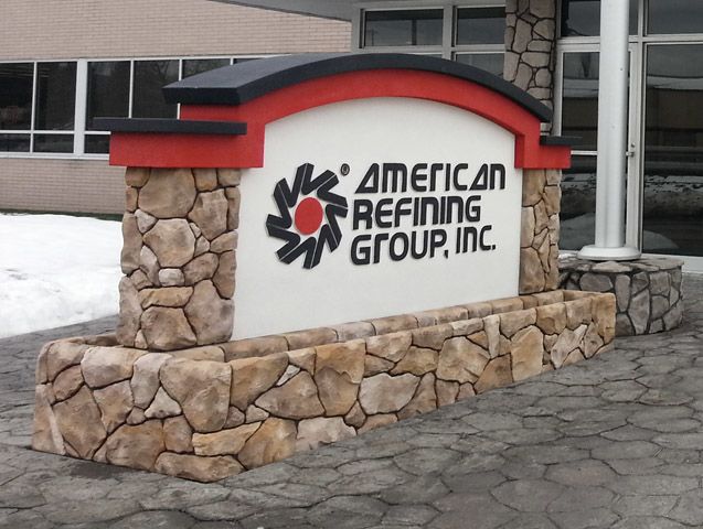 Foamcore Monument Sign