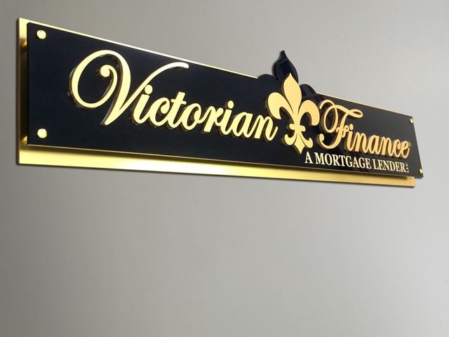 Dimensional Acrylic Sign With Standoffs