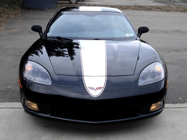 Custom Corvette Stripes and Lettering