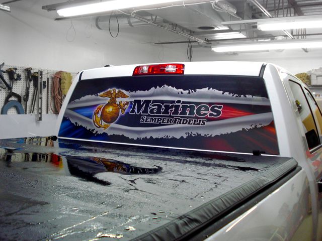 Perforated Window Film