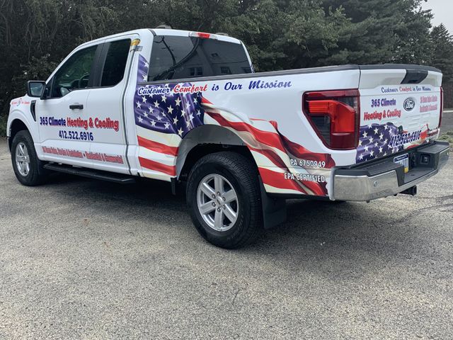 Partial Truck Wrap