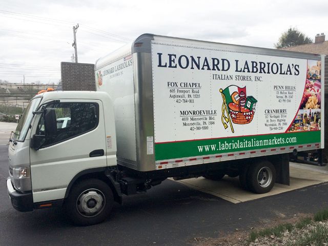 Box Truck Partial Wrap
