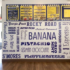 Wall Lettering And Menu Board