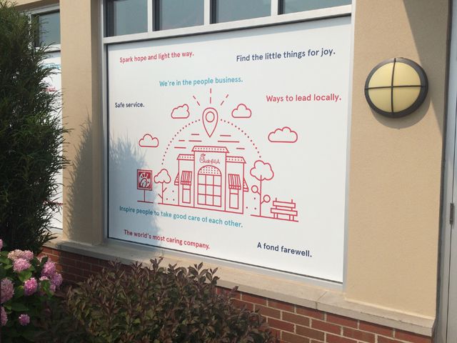 Digitally Printed Window Graphics